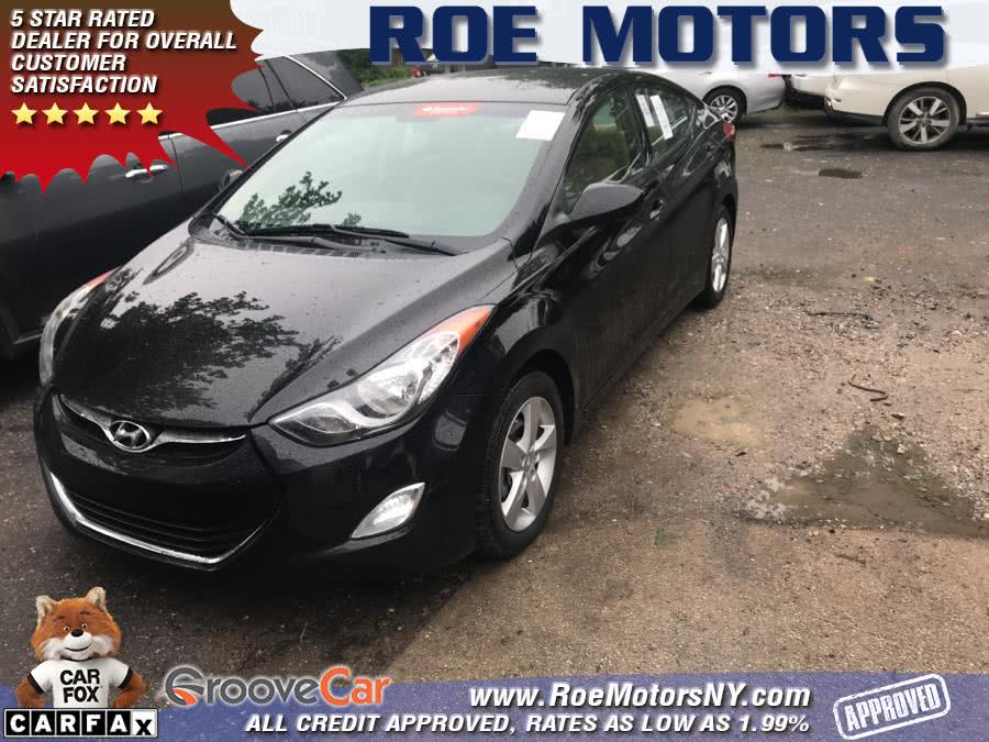 2013 Hyundai Elantra 4dr Sdn Auto GLS, available for sale in Shirley, New York | Roe Motors Ltd. Shirley, New York
