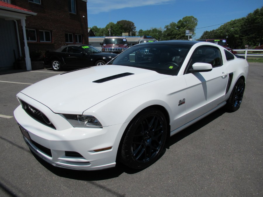 2013 Ford Mustang 2dr Cpe GT Premium, available for sale in South Windsor, Connecticut | Mike And Tony Auto Sales, Inc. South Windsor, Connecticut