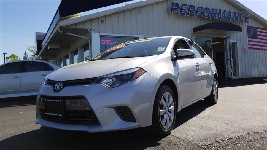 2015 Toyota Corolla 4dr Sdn Auto L (Natl), available for sale in Wappingers Falls, New York | Performance Motor Cars. Wappingers Falls, New York