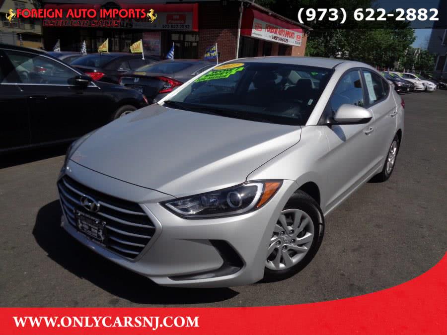 2017 Hyundai Elantra SE 2.0L Auto (Ulsan Plant), available for sale in Irvington, New Jersey | Foreign Auto Imports. Irvington, New Jersey