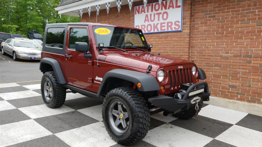 2008 Jeep Wrangler 4WD 2dr Rubicon, available for sale in Waterbury, Connecticut | National Auto Brokers, Inc.. Waterbury, Connecticut