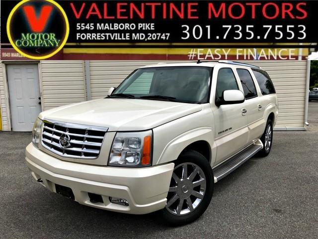 2006 Cadillac Escalade Esv Platinum Edition, available for sale in Forestville, Maryland | Valentine Motor Company. Forestville, Maryland