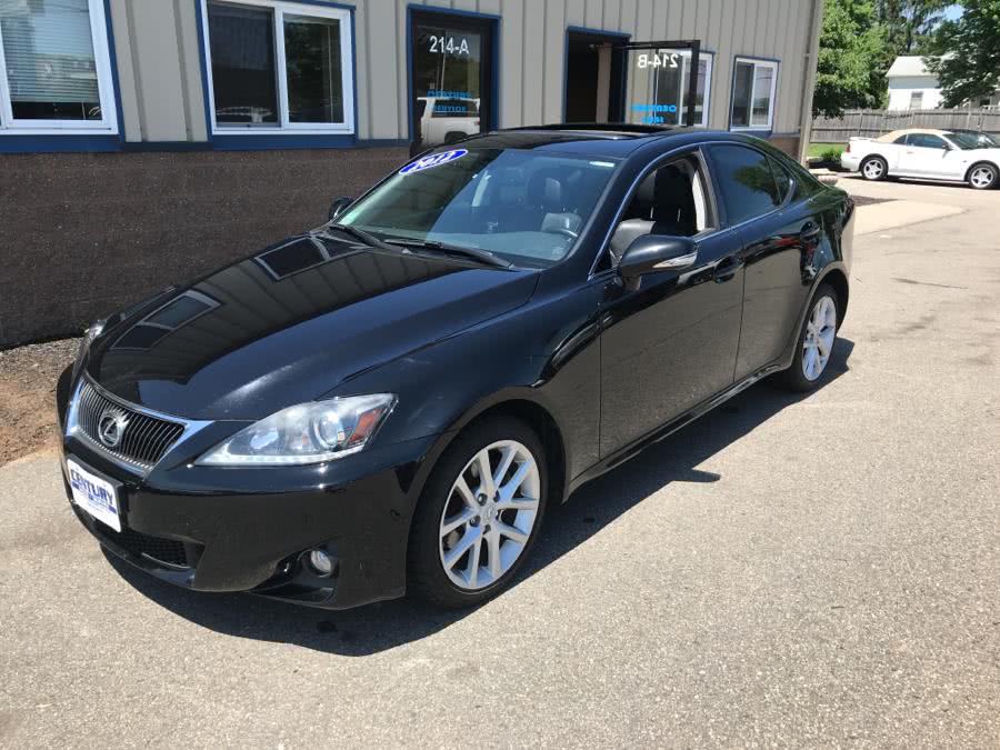 2012 Lexus IS 250 4dr Sport Sdn Auto AWD, available for sale in East Windsor, Connecticut | Century Auto And Truck. East Windsor, Connecticut