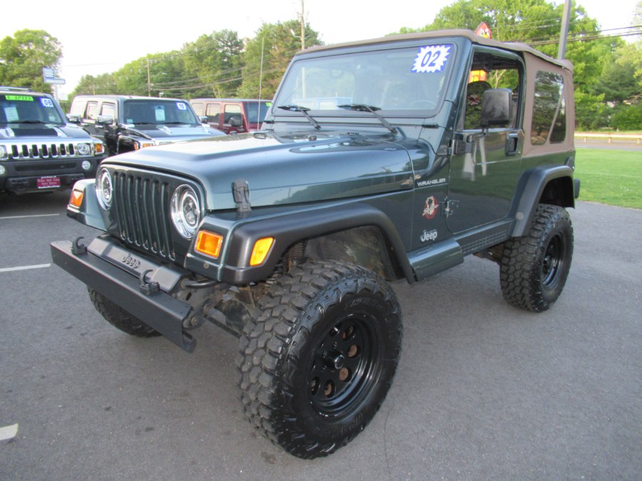 2002 Jeep Wrangler 2dr Sahara, available for sale in South Windsor, Connecticut | Mike And Tony Auto Sales, Inc. South Windsor, Connecticut