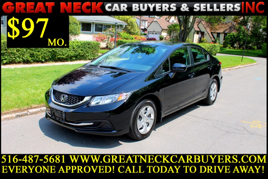 2015 Honda Civic Sedan 4dr CVT LX, available for sale in Great Neck, New York | Great Neck Car Buyers & Sellers. Great Neck, New York