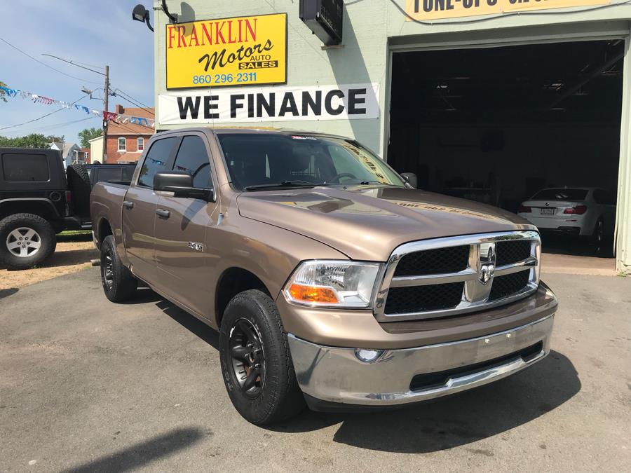 2009 Dodge Ram 1500 4WD Crew Cab 140.5" SLT, available for sale in Hartford, Connecticut | Franklin Motors Auto Sales LLC. Hartford, Connecticut