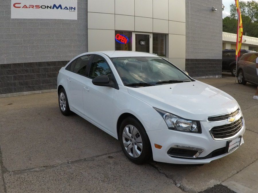 2015 Chevrolet Cruze 4dr Sdn Auto LS, available for sale in Manchester, Connecticut | Carsonmain LLC. Manchester, Connecticut