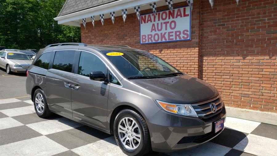 2012 Honda Odyssey 5dr EX-L w/Navi, available for sale in Waterbury, Connecticut | National Auto Brokers, Inc.. Waterbury, Connecticut