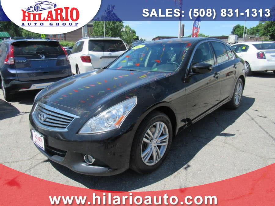 2012 Infiniti G37 Sedan 4dr x AWD, available for sale in Worcester, Massachusetts | Hilario's Auto Sales Inc.. Worcester, Massachusetts