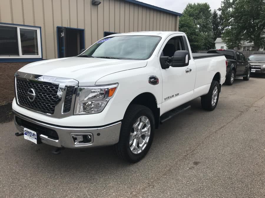 2017 Nissan Titan XD 4x4 Gas Single Cab SV, available for sale in East Windsor, Connecticut | Century Auto And Truck. East Windsor, Connecticut