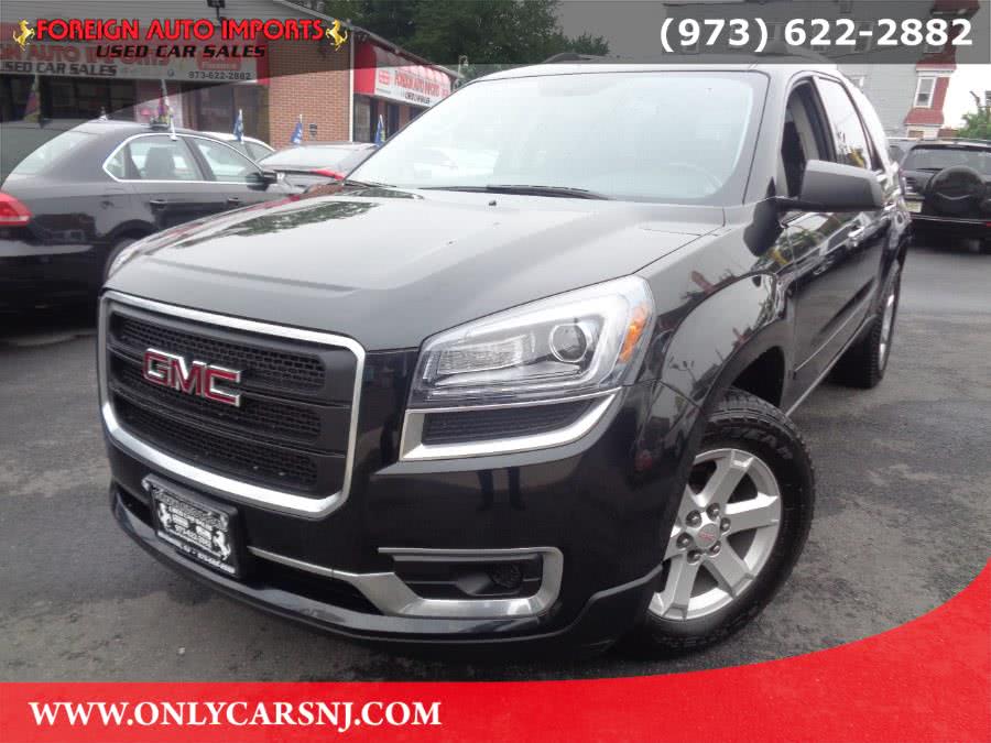 2015 GMC Acadia AWD 4dr SLE w/SLE-1, available for sale in Irvington, New Jersey | Foreign Auto Imports. Irvington, New Jersey