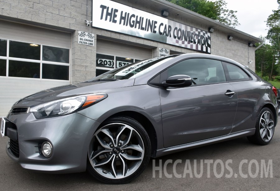 2014 Kia Forte Koup 2dr Cpe Auto SX, available for sale in Waterbury, Connecticut | Highline Car Connection. Waterbury, Connecticut