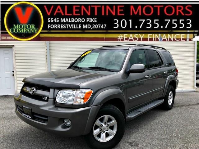 2007 Toyota Sequoia SR5, available for sale in Forestville, Maryland | Valentine Motor Company. Forestville, Maryland
