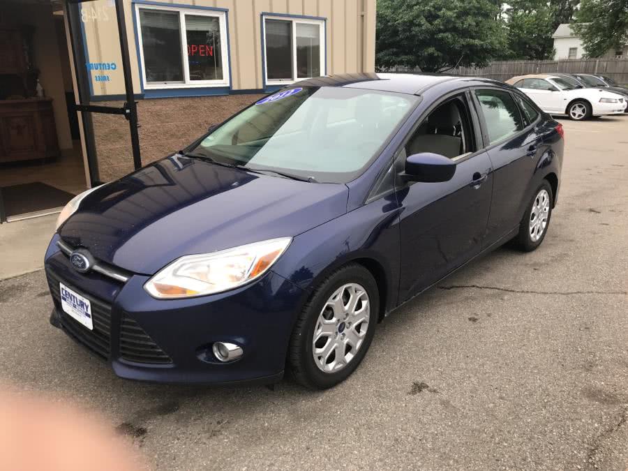 2012 Ford Focus 4dr Sdn SE, available for sale in East Windsor, Connecticut | Century Auto And Truck. East Windsor, Connecticut