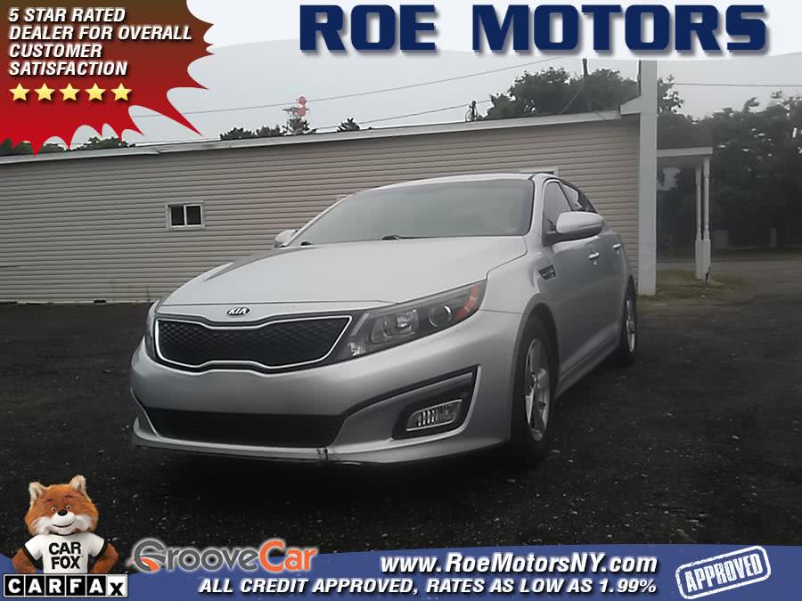 2015 Kia Optima 4dr Sdn LX, available for sale in Shirley, New York | Roe Motors Ltd. Shirley, New York