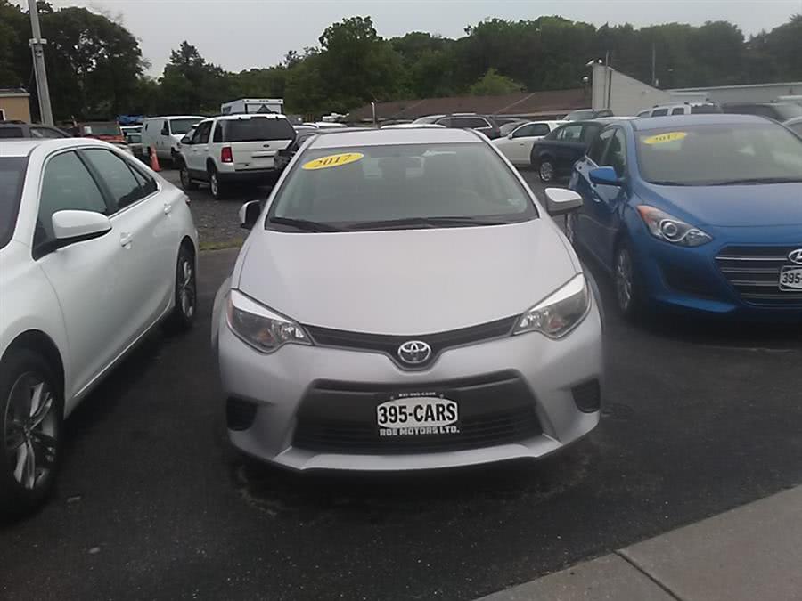 2016 Toyota Corolla 4dr Sdn CVT LE Plus (Natl), available for sale in Shirley, New York | Roe Motors Ltd. Shirley, New York 2016 Toyota Corolla 4dr Sdn CVT LE Plus (Natl), available for sale in Shirley, New York | Roe Motors Ltd. Shirley, New York