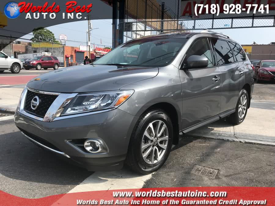 2015 Nissan Pathfinder 4WD 4dr SV, available for sale in Brooklyn, New York | Worlds Best Auto Inc. Brooklyn, New York