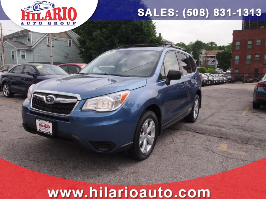 2015 Subaru Forester 4dr CVT 2.5i PZEV, available for sale in Worcester, Massachusetts | Hilario's Auto Sales Inc.. Worcester, Massachusetts