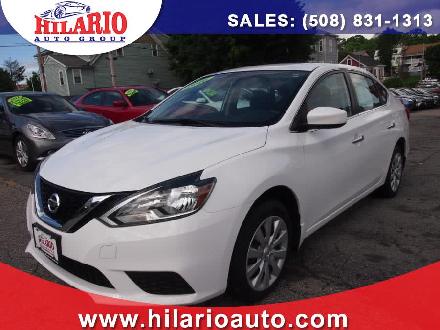 2016 Nissan Sentra 4dr Sdn I4 CVT SV, available for sale in Worcester, Massachusetts | Hilario's Auto Sales Inc.. Worcester, Massachusetts