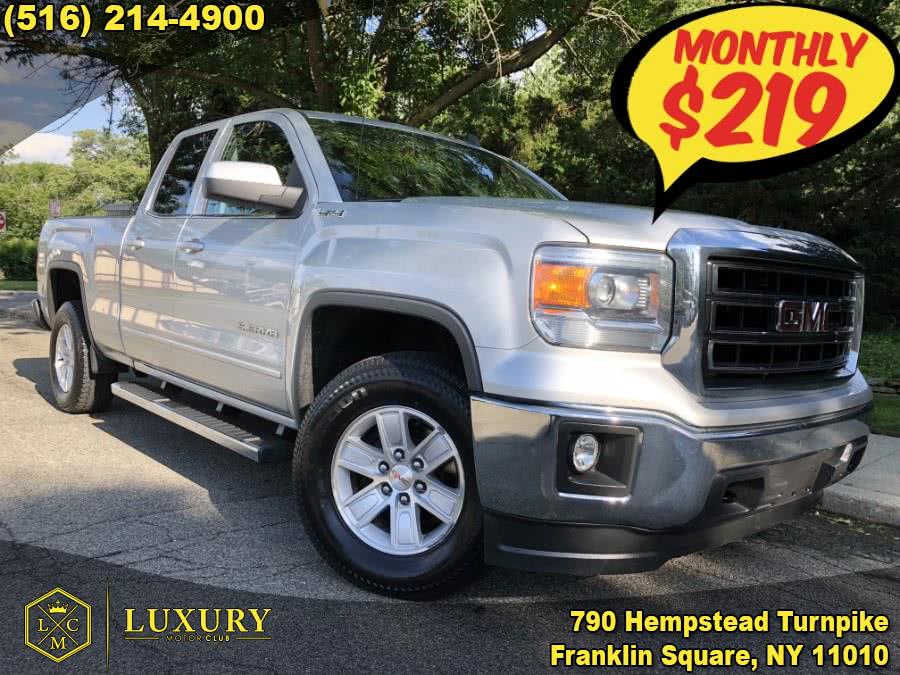 2014 GMC Sierra 1500 4WD Double Cab 143.5" SLE, available for sale in Franklin Square, New York | Luxury Motor Club. Franklin Square, New York