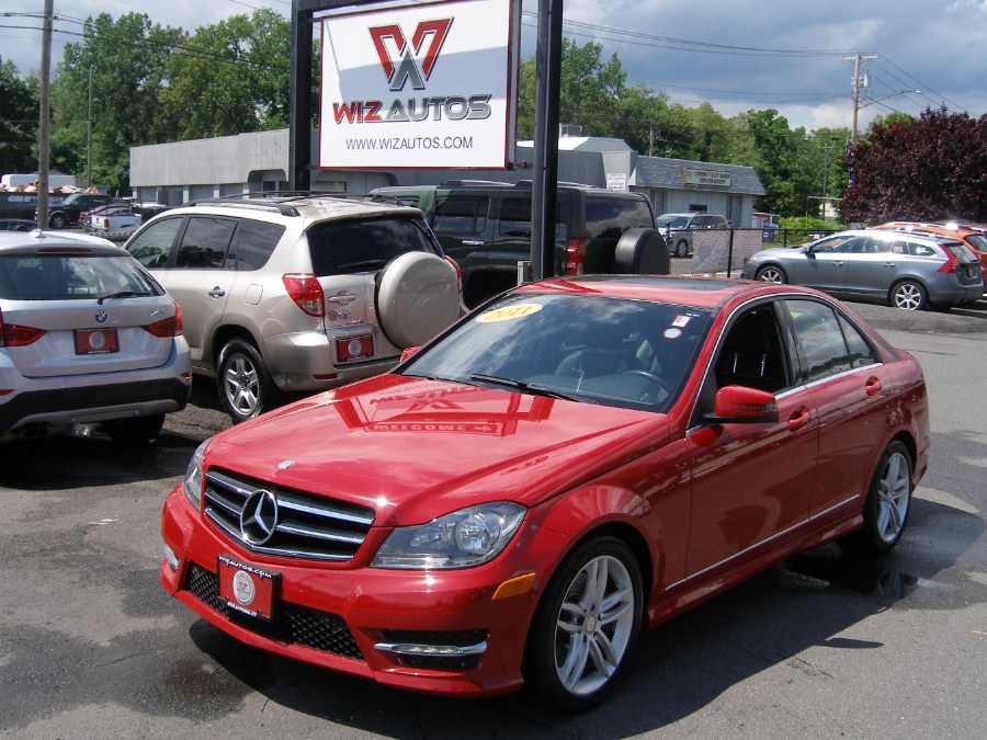 2014 Mercedes-Benz C-Class 4dr Sdn C300 Sport 4MATIC, available for sale in Stratford, Connecticut | Wiz Leasing Inc. Stratford, Connecticut