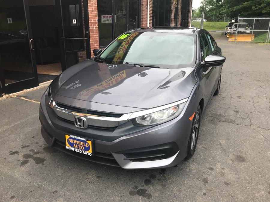 2016 Honda Civic Sedan 4dr CVT EX, available for sale in Middletown, Connecticut | Newfield Auto Sales. Middletown, Connecticut