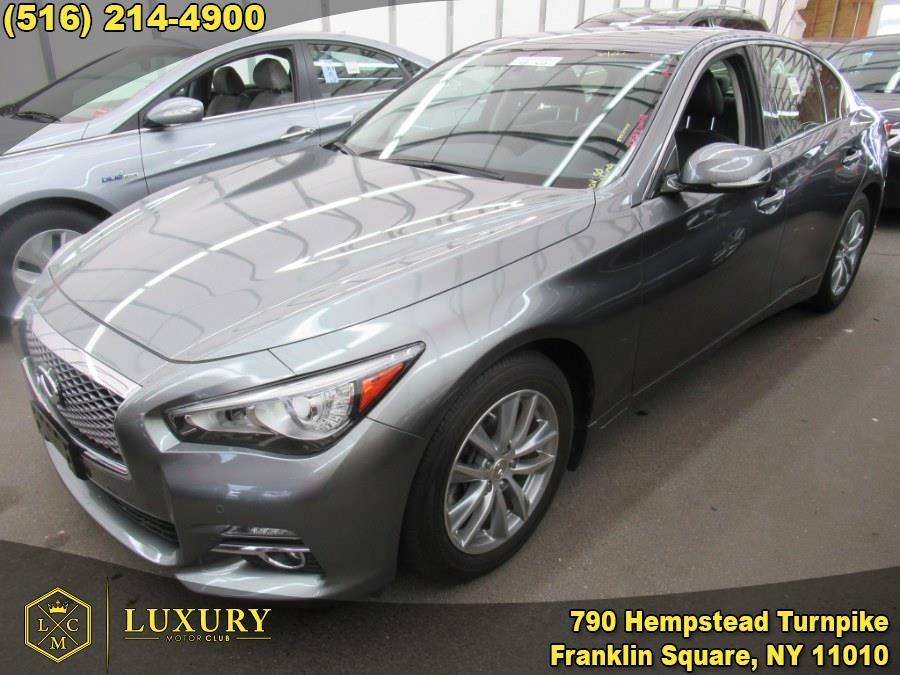 2015 Infiniti Q50 4dr Sdn Premium AWD, available for sale in Franklin Square, New York | Luxury Motor Club. Franklin Square, New York