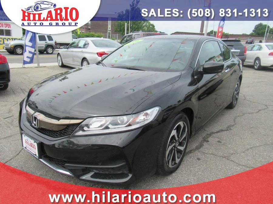 2016 Honda Accord Cpe 2dr I4 CVT LX-S, available for sale in Worcester, Massachusetts | Hilario's Auto Sales Inc.. Worcester, Massachusetts