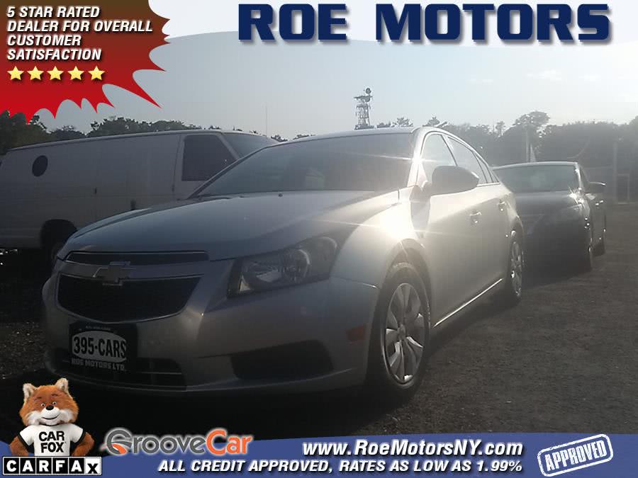 2012 Chevrolet Cruze 4dr Sdn LS, available for sale in Shirley, New York | Roe Motors Ltd. Shirley, New York