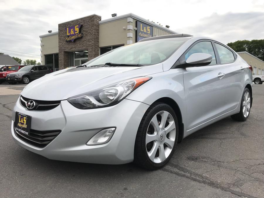 2013 Hyundai Elantra 4dr Sdn Auto Limited, available for sale in Plantsville, Connecticut | L&S Automotive LLC. Plantsville, Connecticut