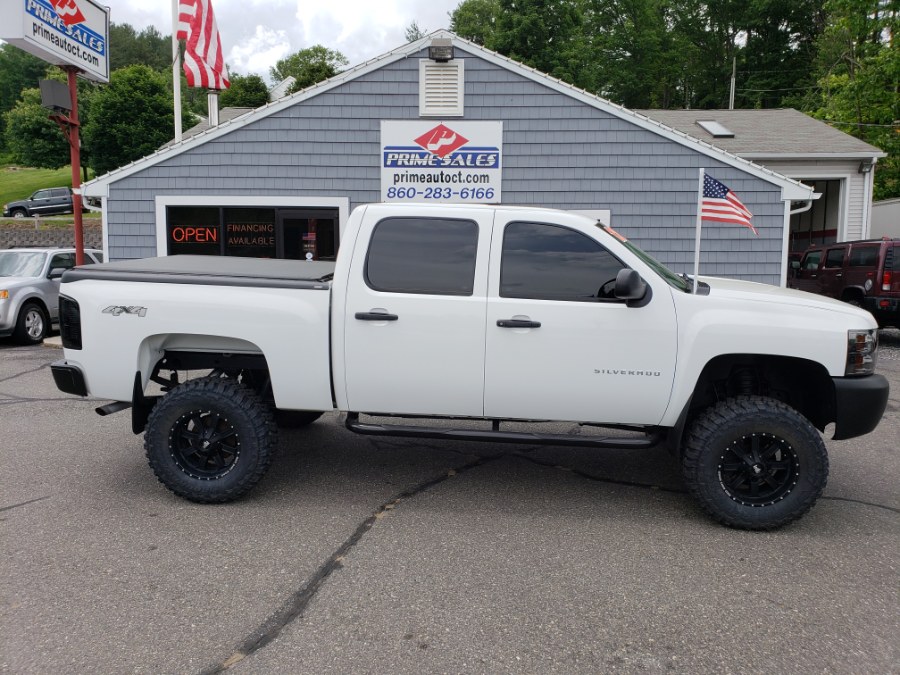 2012 Chevrolet Silverado 1500 4WD Crew Cab 143.5" Work Truck, available for sale in Thomaston, CT