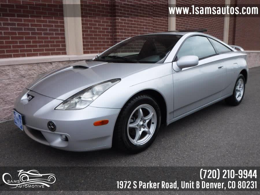 2000 Toyota Celica 3dr LB GT Manual, available for sale in Denver, Colorado | Sam's Automotive. Denver, Colorado