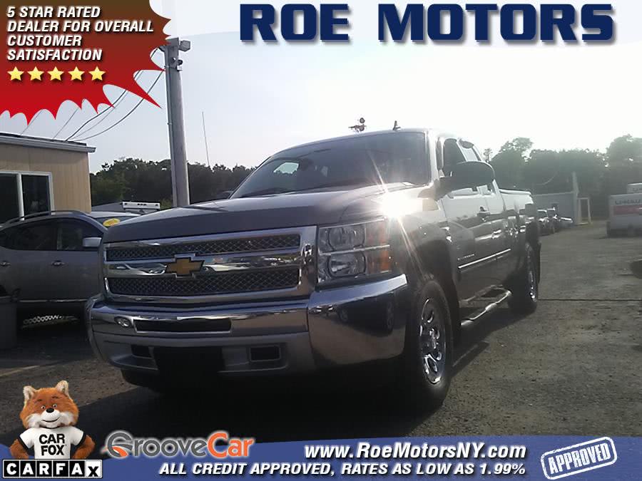 2013 Chevrolet Silverado 1500 4WD Ext Cab 143.5" LT, available for sale in Shirley, New York | Roe Motors Ltd. Shirley, New York