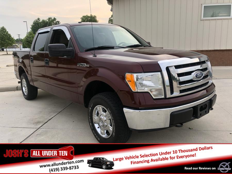 2010 Ford F-150 4WD SuperCrew 157" XLT, available for sale in Elida, Ohio | Josh's All Under Ten LLC. Elida, Ohio