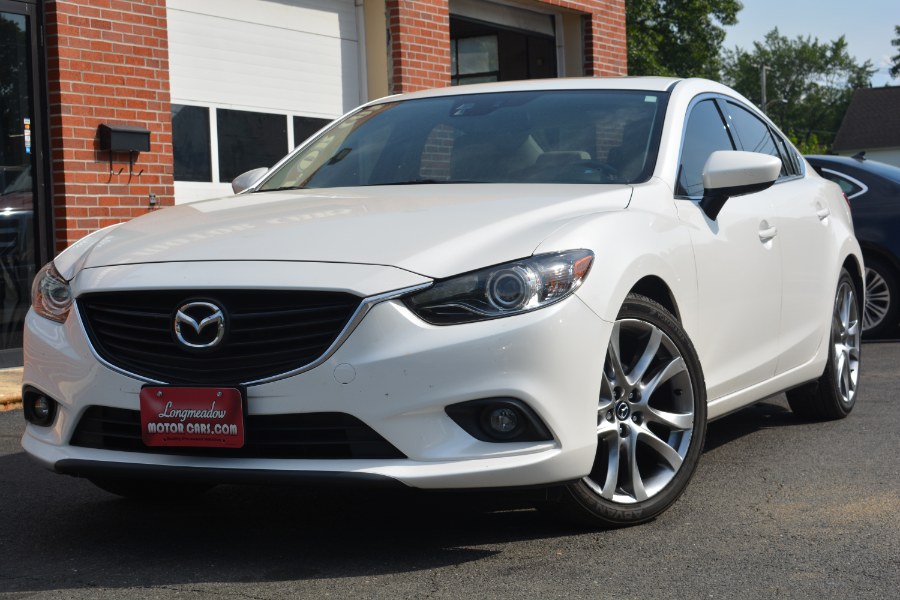 2015 Mazda Mazda6 4dr Sdn Auto i Grand Touring, available for sale in ENFIELD, Connecticut | Longmeadow Motor Cars. ENFIELD, Connecticut