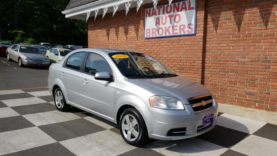 2008 Chevrolet Aveo 4dr Sdn LS, available for sale in Waterbury, Connecticut | National Auto Brokers, Inc.. Waterbury, Connecticut