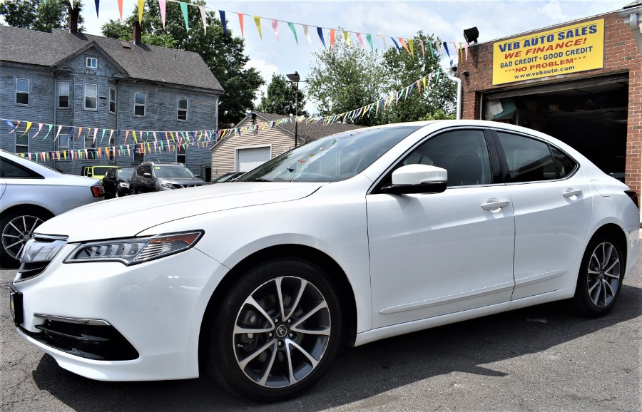 2015 Acura TLX 4dr Sdn FWD V6 Tech, available for sale in Hartford, Connecticut | VEB Auto Sales. Hartford, Connecticut