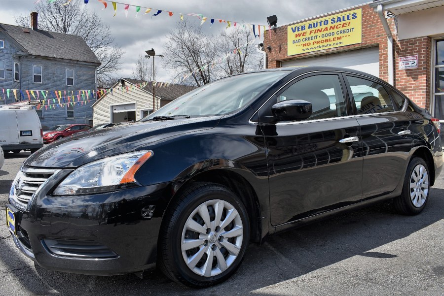 2015 Nissan Sentra 4dr Sdn I4 CVT SV, available for sale in Hartford, Connecticut | VEB Auto Sales. Hartford, Connecticut