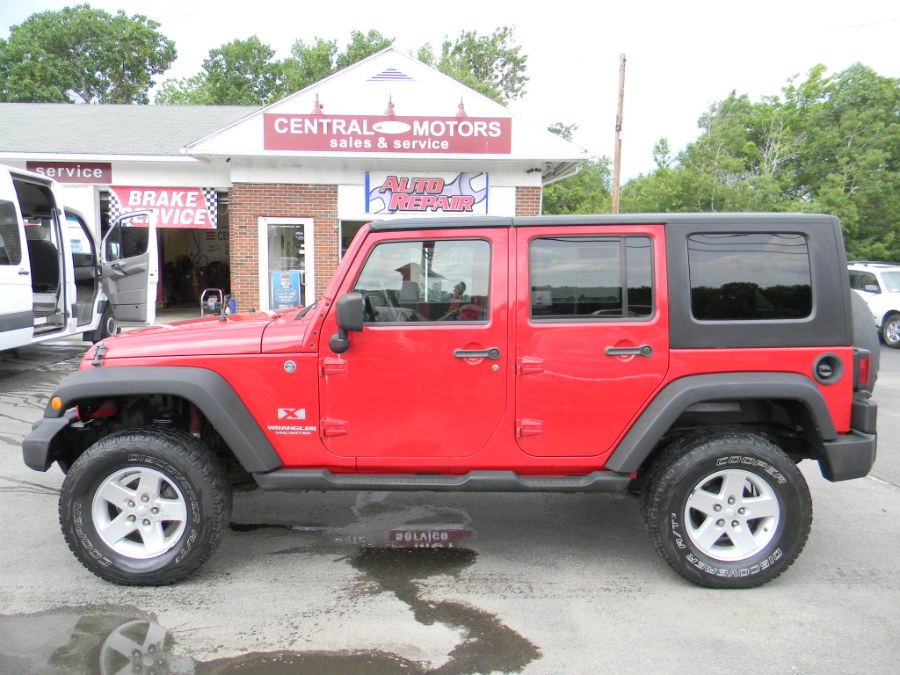 2008 Jeep Wrangler 4WD 4dr Unlimited X, available for sale in Southborough, Massachusetts | M&M Vehicles Inc dba Central Motors. Southborough, Massachusetts
