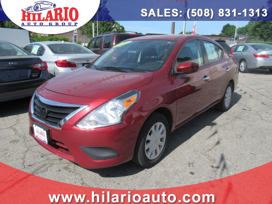 2016 Nissan Versa 4dr Sdn CVT 1.6 SV, available for sale in Worcester, Massachusetts | Hilario's Auto Sales Inc.. Worcester, Massachusetts