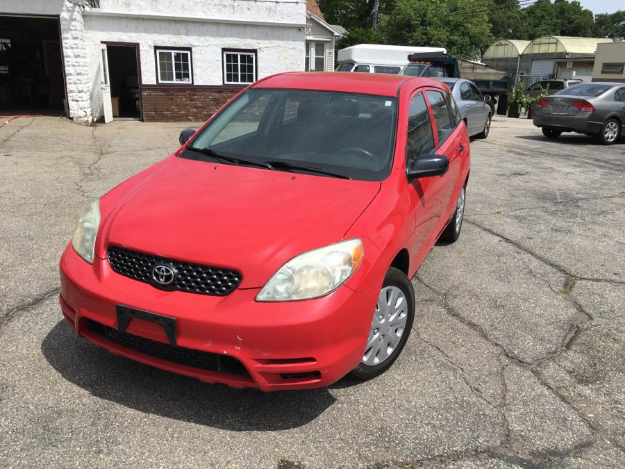 2004 Toyota Matrix 5dr Wgn Std Auto AWD, available for sale in Springfield, Massachusetts | Absolute Motors Inc. Springfield, Massachusetts