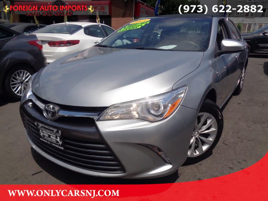 2015 Toyota Camry 4dr Sdn I4 Auto LE (Natl), available for sale in Irvington, New Jersey | Foreign Auto Imports. Irvington, New Jersey