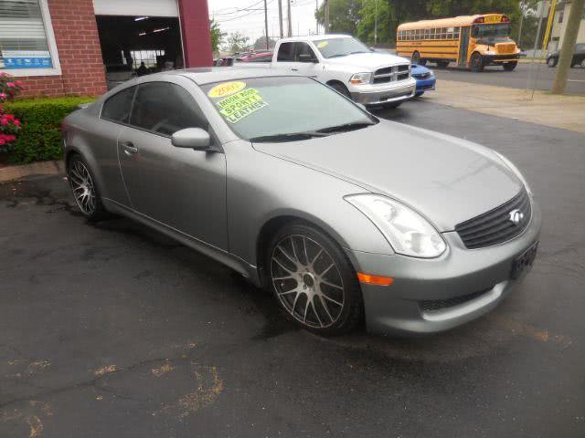 2007 Infiniti G35 Coupe 6MT, available for sale in New Haven, Connecticut | Boulevard Motors LLC. New Haven, Connecticut
