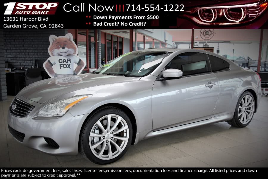 2008 INFINITI G37 Coupe 2dr Sport, available for sale in Garden Grove, California | 1 Stop Auto Mart Inc.. Garden Grove, California