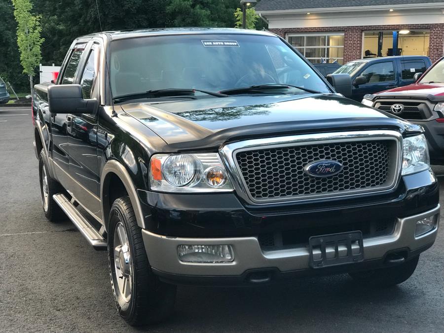 2005 Ford F-150 SuperCrew 139" Lariat 4WD, available for sale in Canton, Connecticut | Lava Motors. Canton, Connecticut
