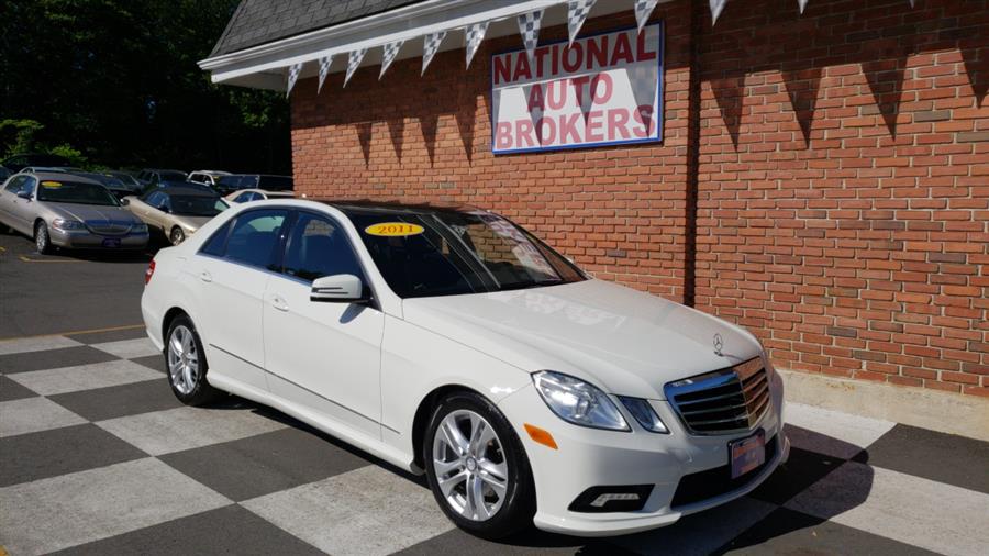 2011 Mercedes-Benz E-Class 4dr Sdn E350 Luxury 4MATIC, available for sale in Waterbury, Connecticut | National Auto Brokers, Inc.. Waterbury, Connecticut