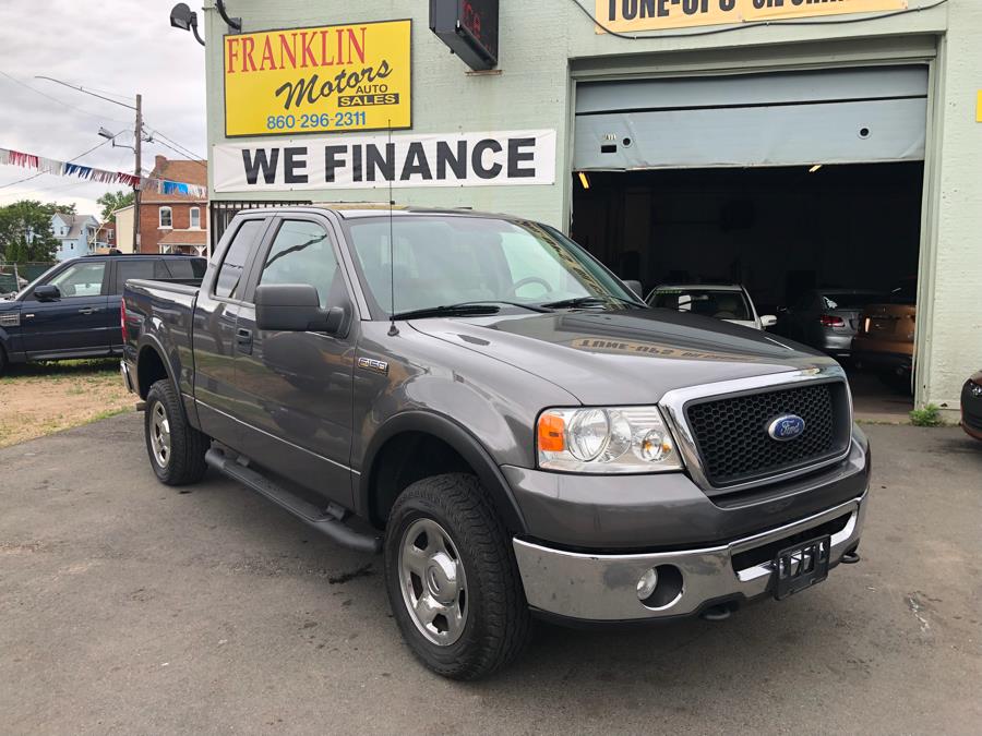 2007 Ford F-150 4WD Supercab 133" XLT, available for sale in Hartford, Connecticut | Franklin Motors Auto Sales LLC. Hartford, Connecticut