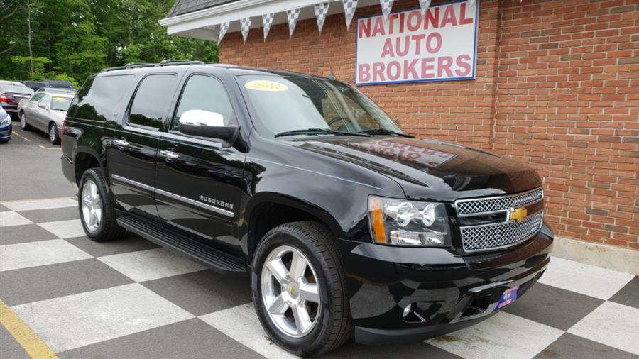 2012 Chevrolet Suburban 4WD 4dr 1500 LTZ, available for sale in Waterbury, Connecticut | National Auto Brokers, Inc.. Waterbury, Connecticut