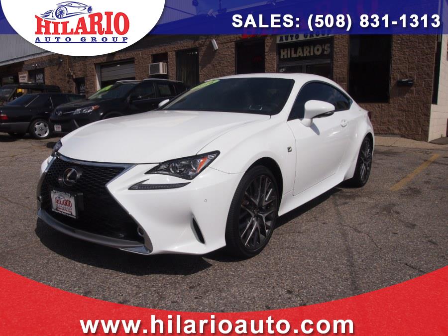 2016 Lexus RC 300 2dr Cpe F-Sport, available for sale in Worcester, Massachusetts | Hilario's Auto Sales Inc.. Worcester, Massachusetts