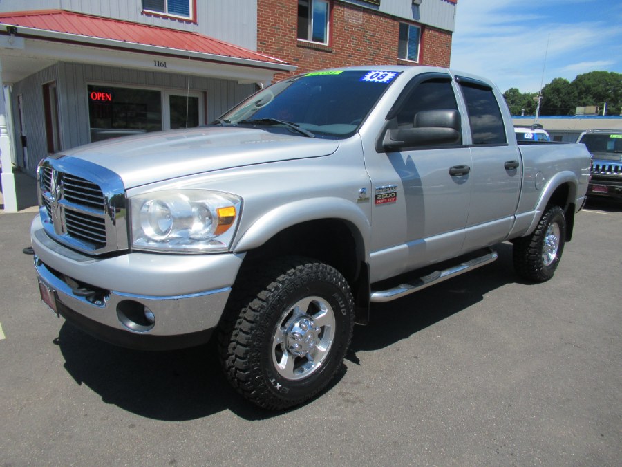 2008 Dodge Ram 2500 4WD Quad Cab 140.5" SLT, available for sale in South Windsor, Connecticut | Mike And Tony Auto Sales, Inc. South Windsor, Connecticut